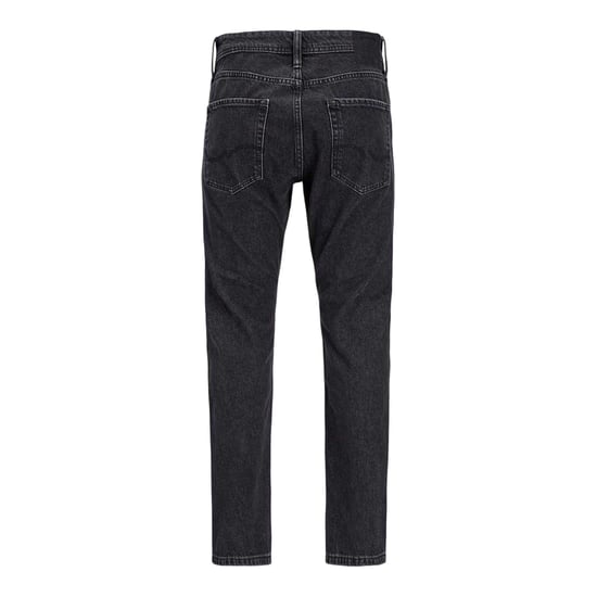 Jack And Jones Herenjeans met middelhoge taille en wijde pijpen (Zwarte denim) - Image 2