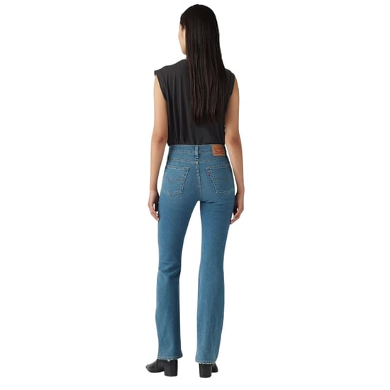 Levis Dames/Dames Hoog Uitlopende Jeans (Lichtblauw) - Image 3