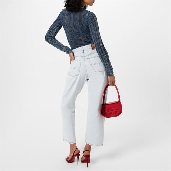 Diesel Womens/Ladies 1999 Wide Leg Jeans (Light Wash) - Image 3