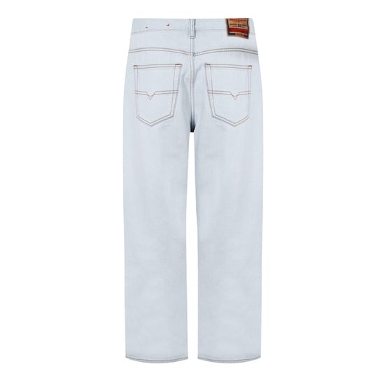 Diesel Womens/Ladies 1999 Wide Leg Jeans (Light Wash) - Image 5