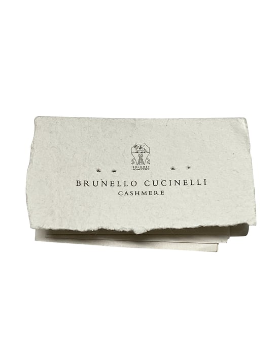 Brunello Cucinelli Knit Beanie With Monili in Beige Cashmere - Image 5