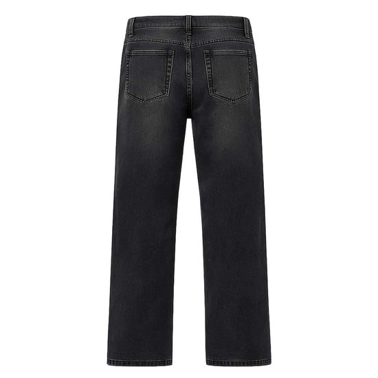 Firetrap Mens Baggy Jeans (Black Wash) - Image 2