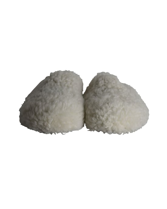 Marni Sabot Rond-Neus Schapenvacht Muilen in Witte Wol - Image 2
