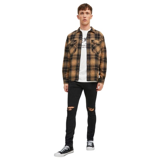 Jack And Jones Heren Liam Denim Jeans (Zwarte denim) - Image 4