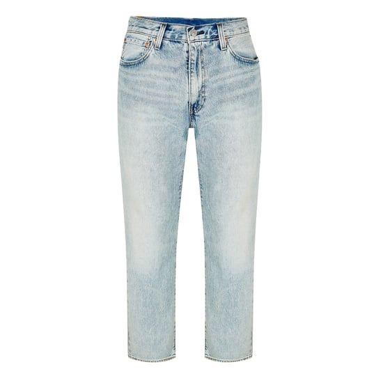 Levis Mens 555 Cotton Denim Relaxed Fit Jeans (Baby Blue) - Image 1
