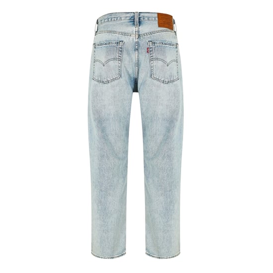 Levis Mens 555 Cotton Denim Relaxed Fit Jeans (Baby Blue) - Image 2