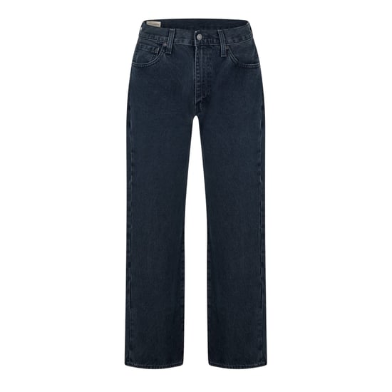 Levis Mens 555 Cotton Denim Relaxed Fit Jeans (Midnight Blue) - Image 1