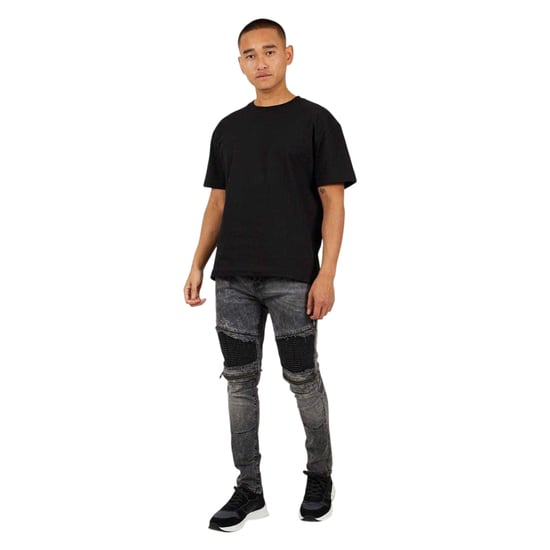 Brave Soul Heren jeans gewassen denim (Zwart) - Image 1