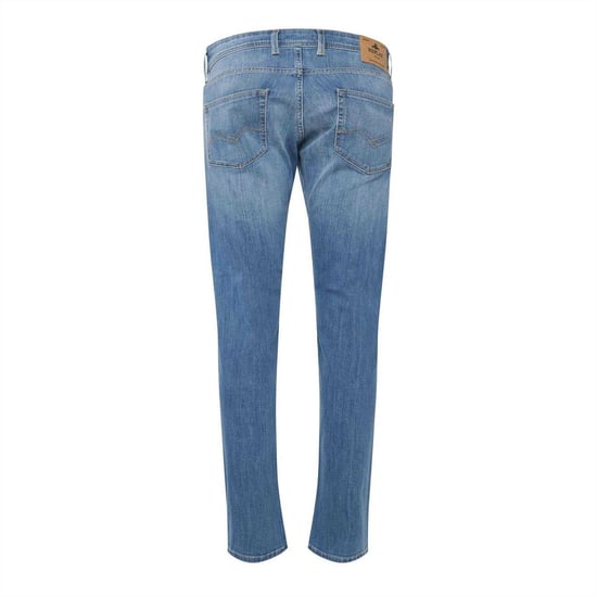 Replay Heren Katoenen Denim Rechte Jeans (Blauw) - Image 2