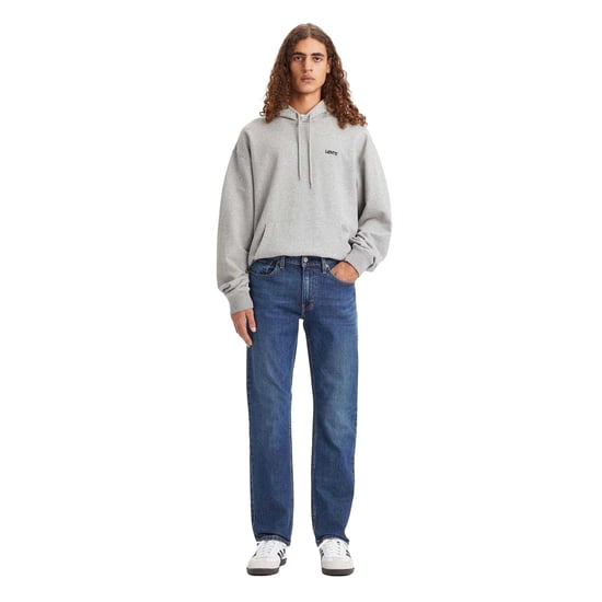 Levis Heren 514 Spinnen Krab Katoen Mix Rechte Jeans (Blauw) - Image 1