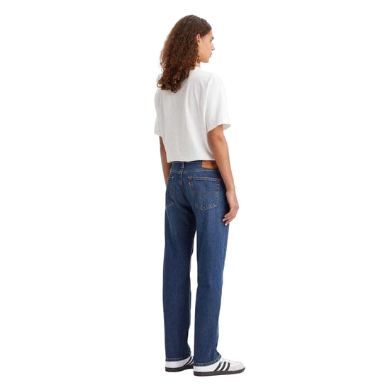 Levis Heren 514 Spinnen Krab Katoen Mix Rechte Jeans (Blauw) - Image 3