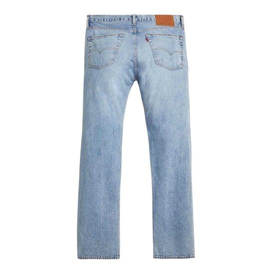 Levis Heren 501 Original Low On Sleep Katoenen Denim Straight Leg Jeans (Blauw) - Image 3