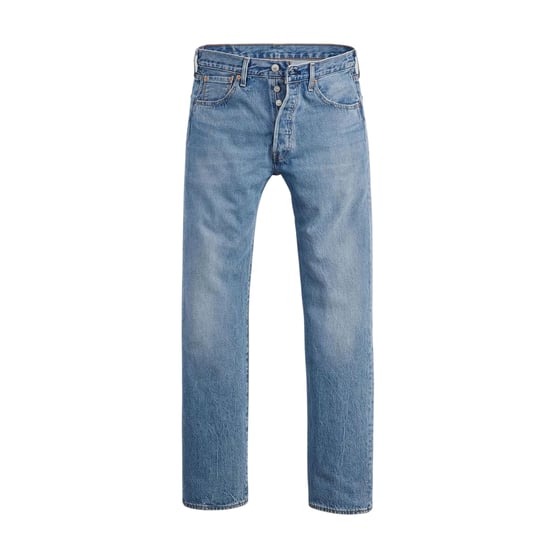 Levis Heren 501 93 Rechte Jeans (Blauw) - Image 2