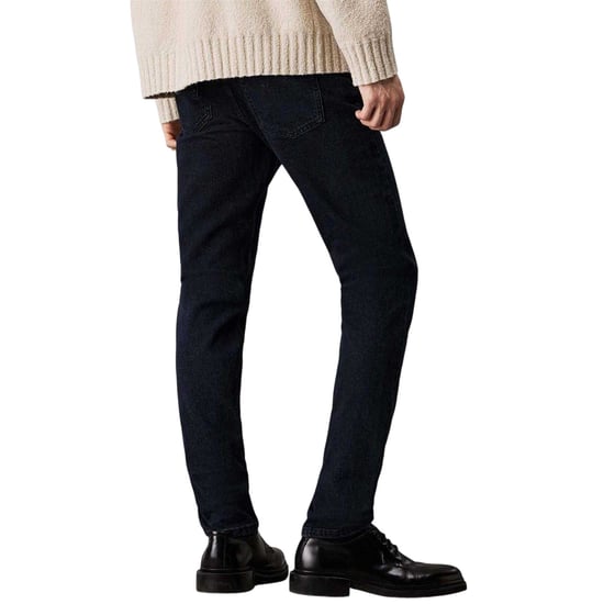 Calvin Klein Mens Recycled Cotton Tapered Jeans (Denim) - Image 2