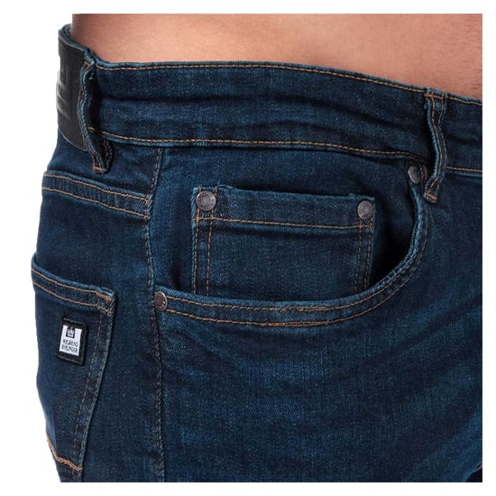 Weekend Offender Heren Denim Tapered Jeans (Denim) - Image 4