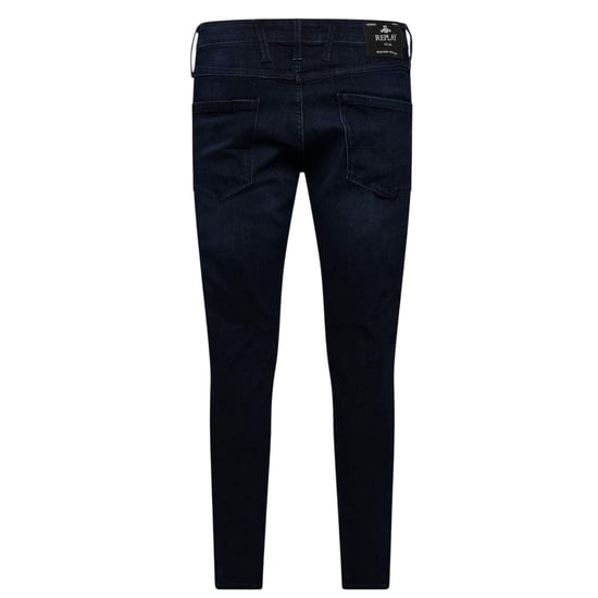 Replay Anbass herenjeans met vervaagde look, slim fit (Blauw) - Image 2