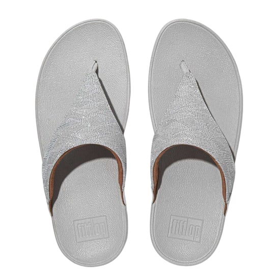 FitFlop Dames/Dames Glitz teensandalen (Zilver) - Image 3