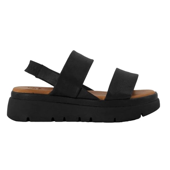 Dune London Womens/Ladies Location Leather Sandals (Black) - Image 1