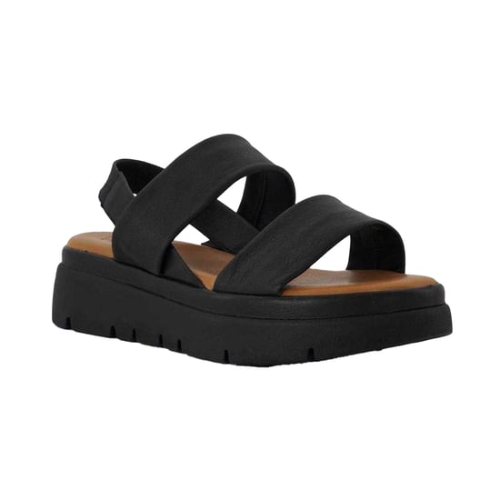 Dune London Womens/Ladies Location Leather Sandals (Black) - Image 4