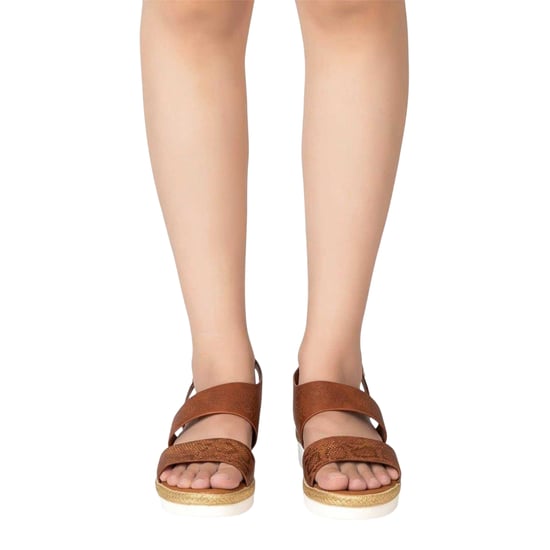 Firetrap Womens/Ladies Ella Wedge Sandals (Brown) - Image 4