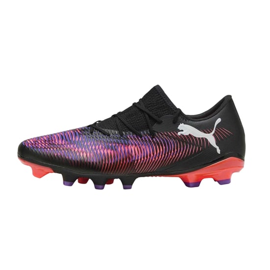 Puma Future 8 voetbalschoenen voor heren, geschikt voor stevige ondergrond (Zwart/Paars) - Image 2