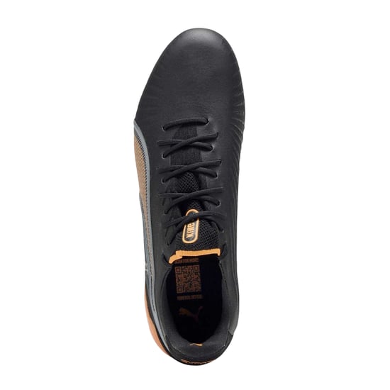 Puma Heren King Ultimate Stevige Grond Voetbalschoenen (Zwart/Oranje) - Image 4