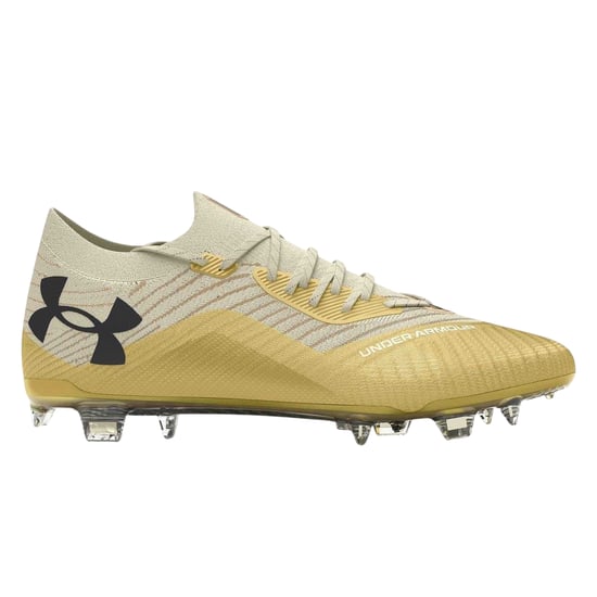 Under Armour Mens Shoody Elite 2.0 Round Toe Football Boots (White) - Image 1