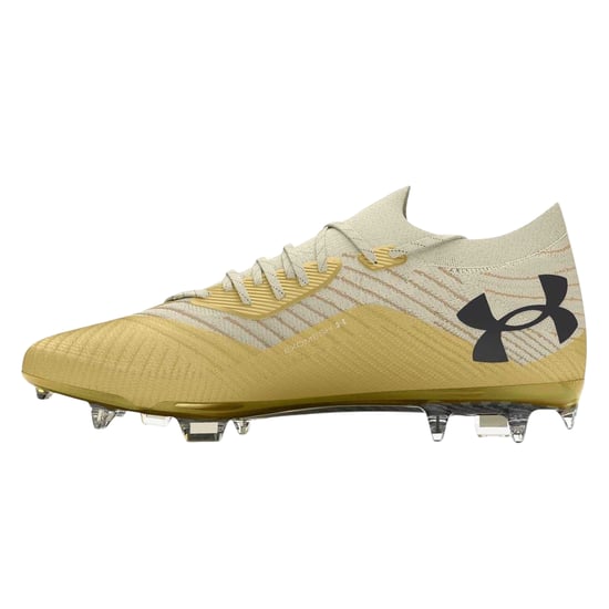 Under Armour Mens Shoody Elite 2.0 Round Toe Football Boots (White) - Image 2