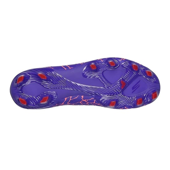 Skechers Unisex Volwassen SKX 1.5 Gebroken Vaste Grond Voetbalschoenen (Paars/Zwart) - Image 4