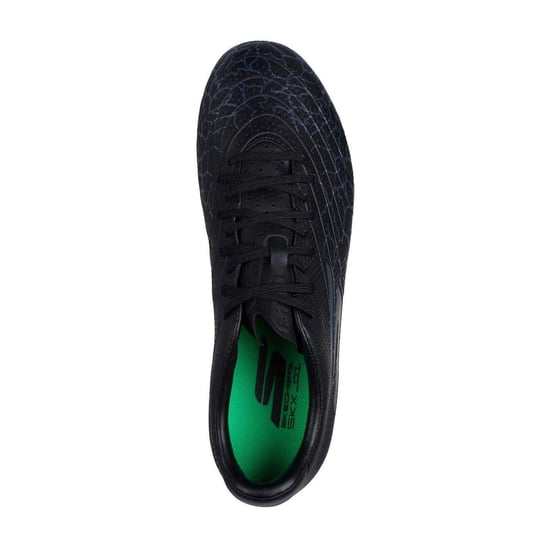 Skechers Unisex Volwassen SKX 1.5 Gebroken Firm Ground Voetbalschoenen (Zwart/Zilver) - Image 3