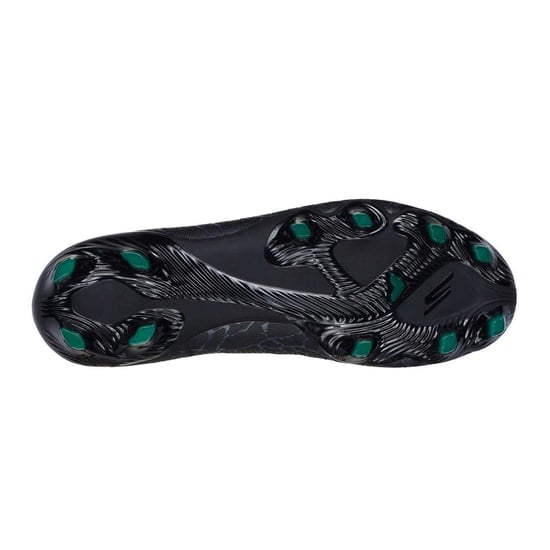 Skechers Unisex Volwassen SKX 1.5 Gebroken Firm Ground Voetbalschoenen (Zwart/Zilver) - Image 4