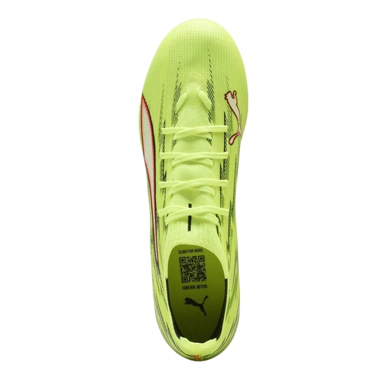 Puma Mens Ultra 5 Match Firm Ground Football Boots (Yellow/Black) - Image 4