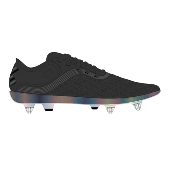 Under Armour Elite hybride voetbalschoenen voor heren, voor harde ondergrond (Zwart) - Image 1