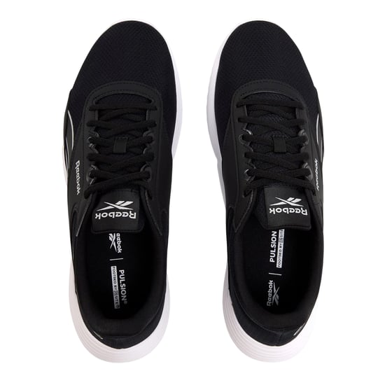 Reebok Vlakke sportschoenen voor dames met Glide Ripple Mesh-ontwerp (Zwart, Wit) - Image 3