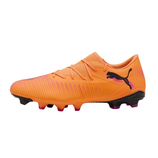 Puma Future 8 voetbalschoenen voor heren, geschikt voor stevige ondergrond (Oranje/zwart) - Image 2