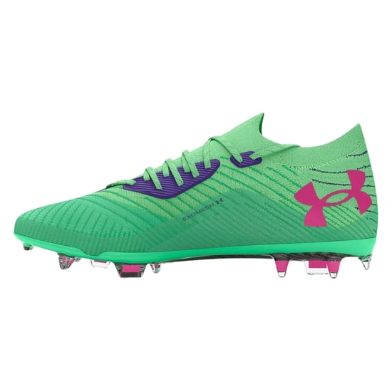 Under Armour Mens Shoody Elite 2.0 Round Toe Football Boots (Green) - Image 2