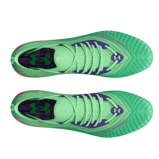 Under Armour Mens Shoody Elite 2.0 Round Toe Football Boots (Green) - Image 3