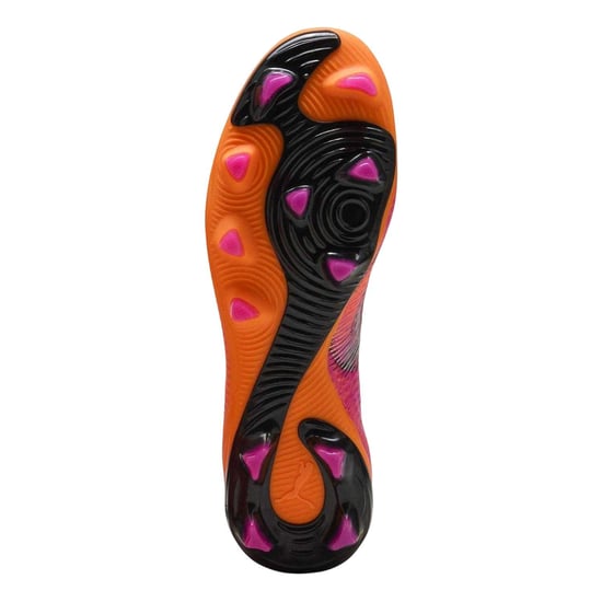 Puma Heren Future 8 Pro Kunstgras Voetbalschoenen (Oranje/Zwart) - Image 4