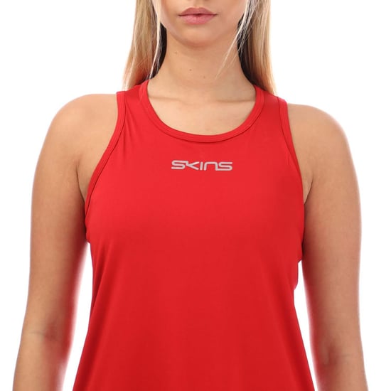 Skins Serie-3 BH Tank Top för damer/kvinnor (Röd) - Image 4