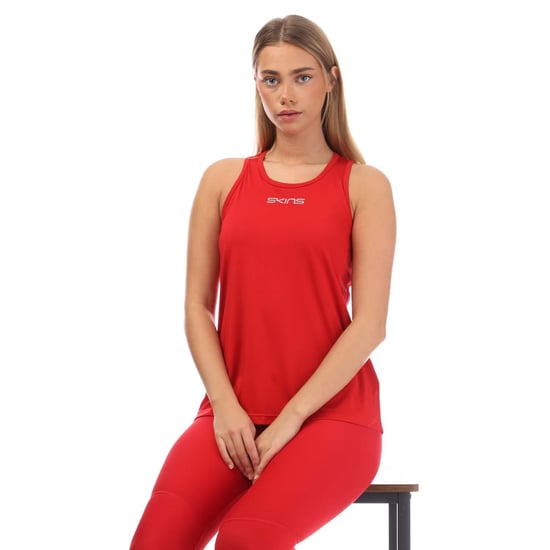 Skins Serie-3 BH Tank Top för damer/kvinnor (Röd) - Image 5