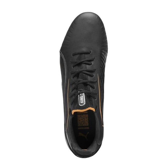 Puma Heren King Ultimate Stevige Grond Voetbalschoenen (Zwart/Zilver) - Image 2