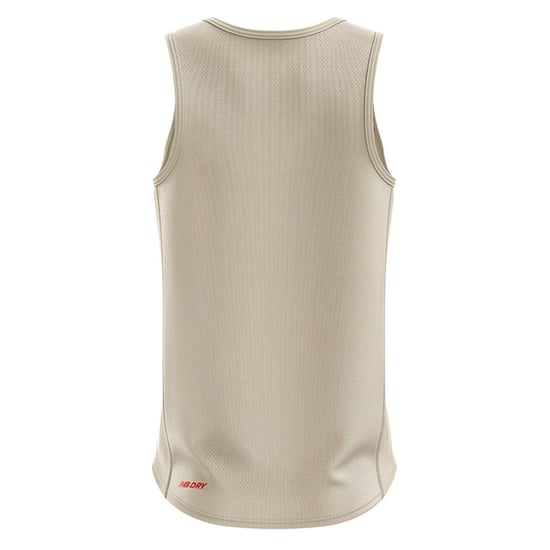 New Balance Mens V Neck Regular Tank Top (Angora) - Image 2