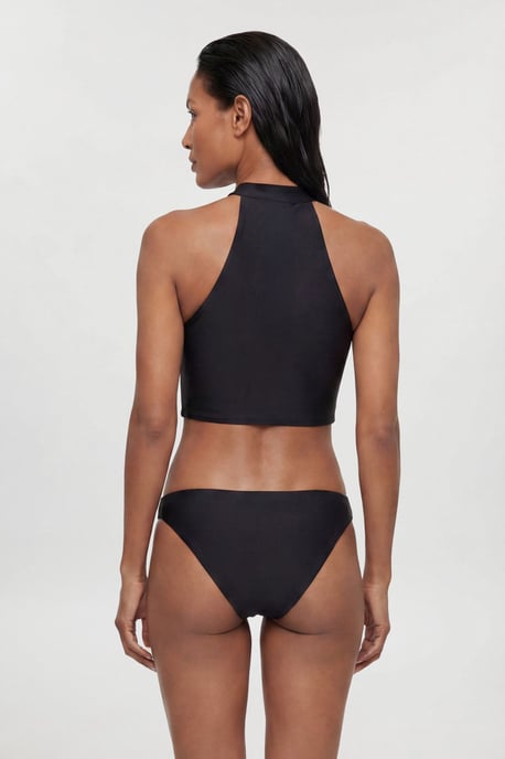 Zip Up Racer Bikini Top - Image 3