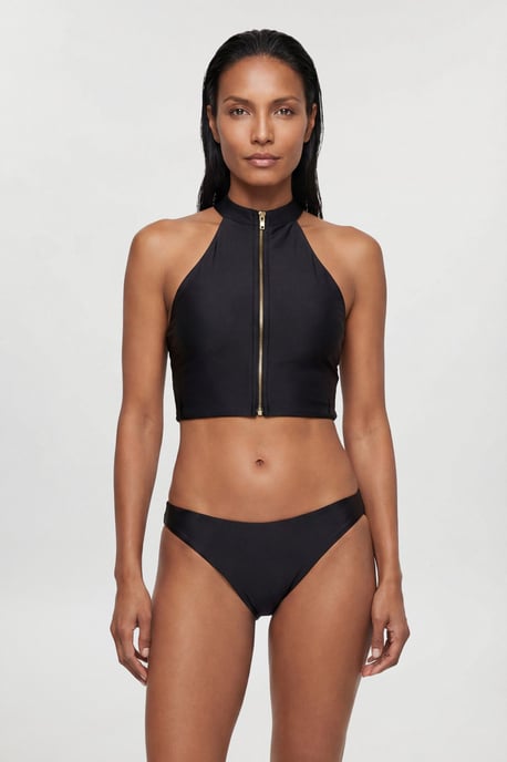 Zip Up Racer Bikini Top - Image 5