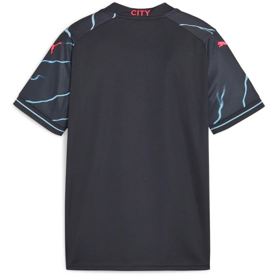 Puma Kinderen/Kids 23/24 Manchester City FC derde shirt (Donkere marine) - Image 2