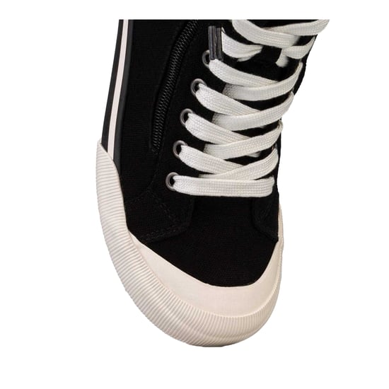 Rocket Dog Dames/Dames Jazzin Hi Canvas High Top Trainers (Zwart) - Image 5