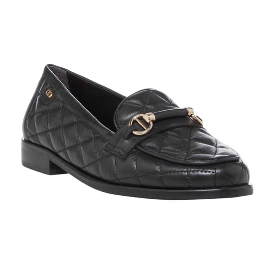 Dune London Womens/Ladies Leather Snaffle Loafers (Black) - Image 4