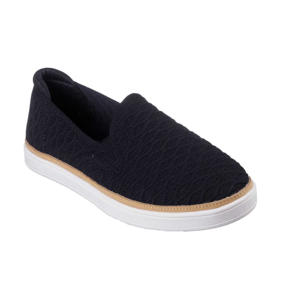 Skechers Coast Drive-loafers met structuur voor dames (Zwart) - Image 3