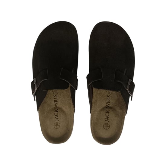Jack Wills Leren muiltjes voor dames (Bruin) - Image 5