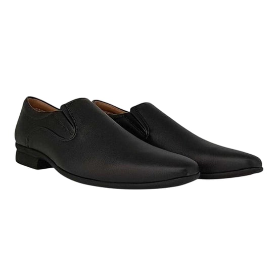 Firetrap Heren Slip Lage Hak Formele Schoenen (Zwart) - Image 5